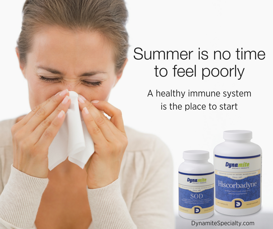 Summer Sickness! There is no time for that when there is so much to do!
